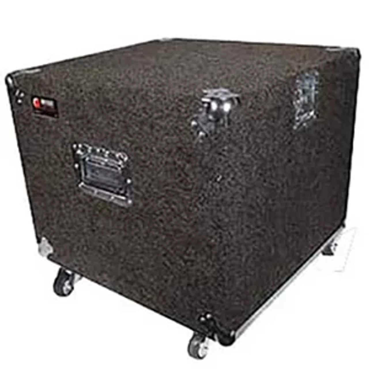 Pro 10U Carpeted Amp Rack Case with Wheels