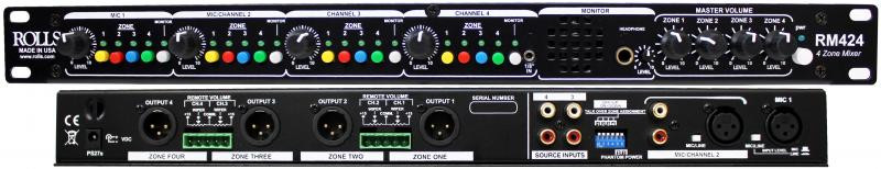 RM424 Four Zone Mixer