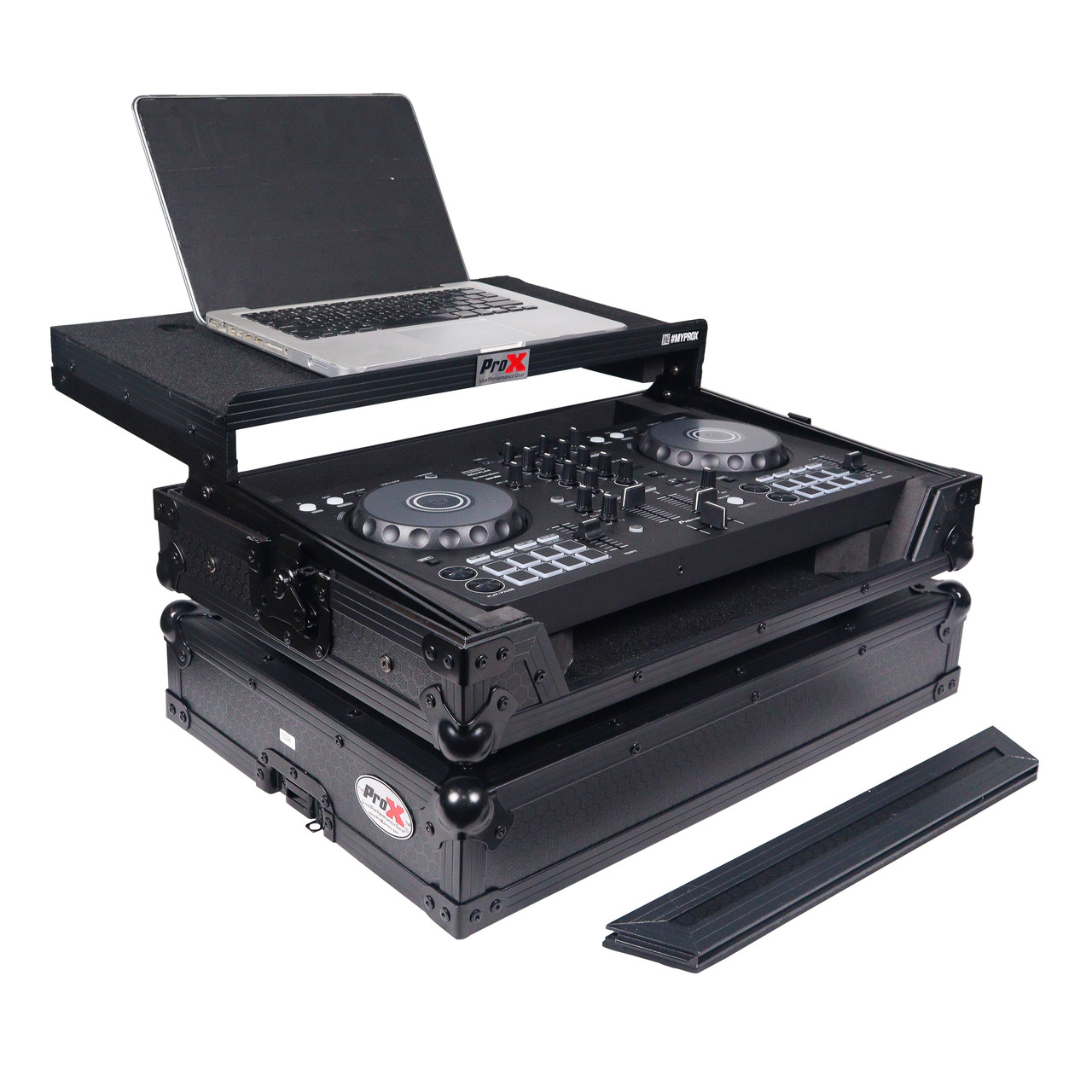 Étui Dur EVA Pour Contrôleur DJ – Compatible DDJ-FLX4, DDJ-400, DDJ-SB2/3, DDJ-RB – 50x30x8 Cm – Double Fermeture, Poignée, éponge De Protection