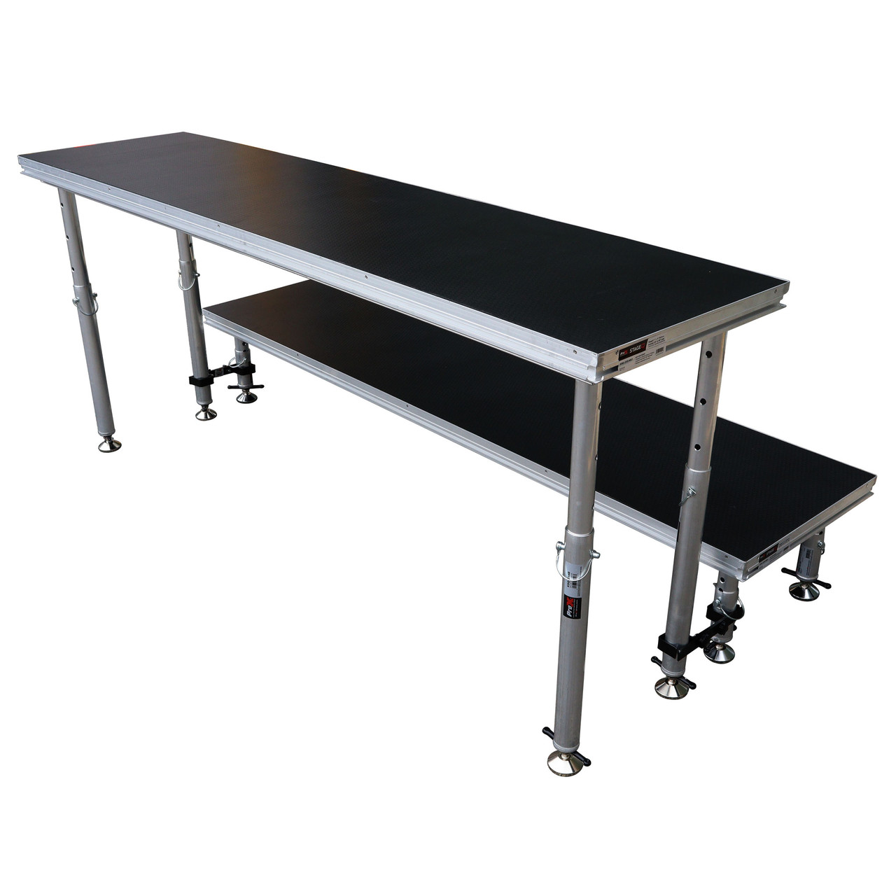 ProX StageQ 2' x 8' Single Stage Unit Height Adjustable from 28 to
