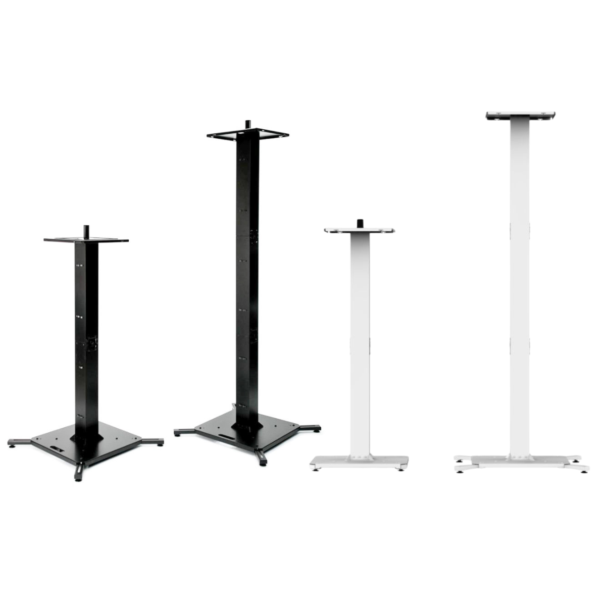 Pair of Moving Head or Lighting Speaker Totem DJ Stand with