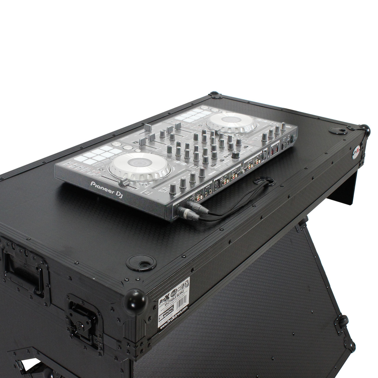 DJ Z-Table Folding DJ Table & Mobile Workstation Flight Case