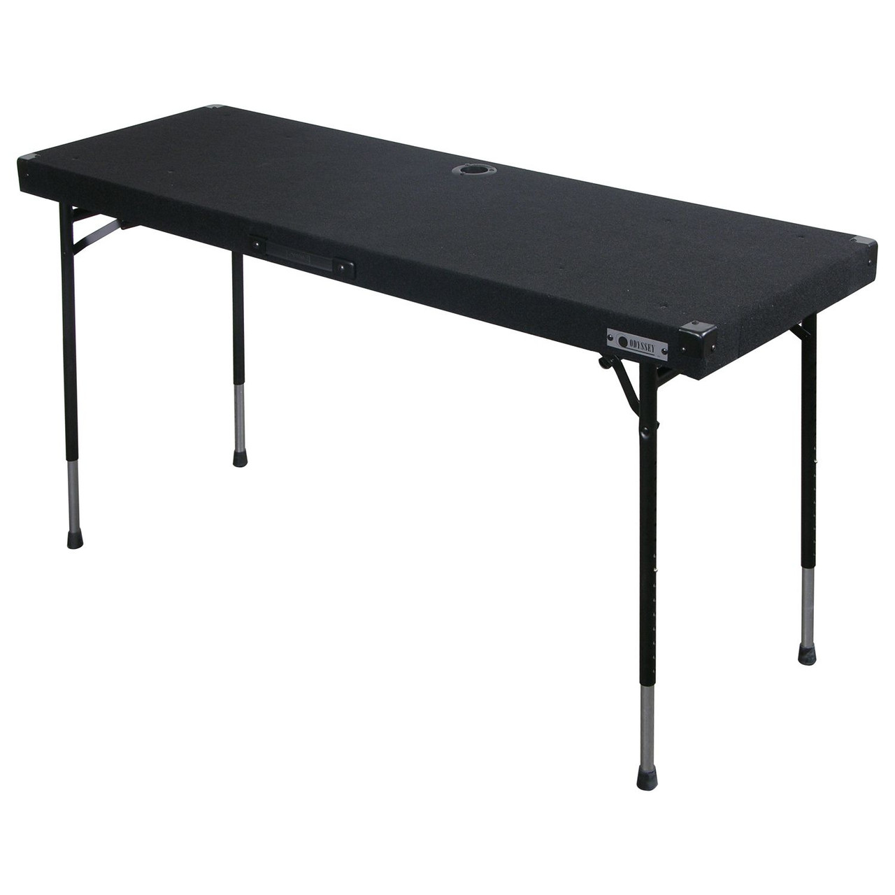 Odyssey Height Adjustable 60″ x 20″ Work Surface Carpeted DJ