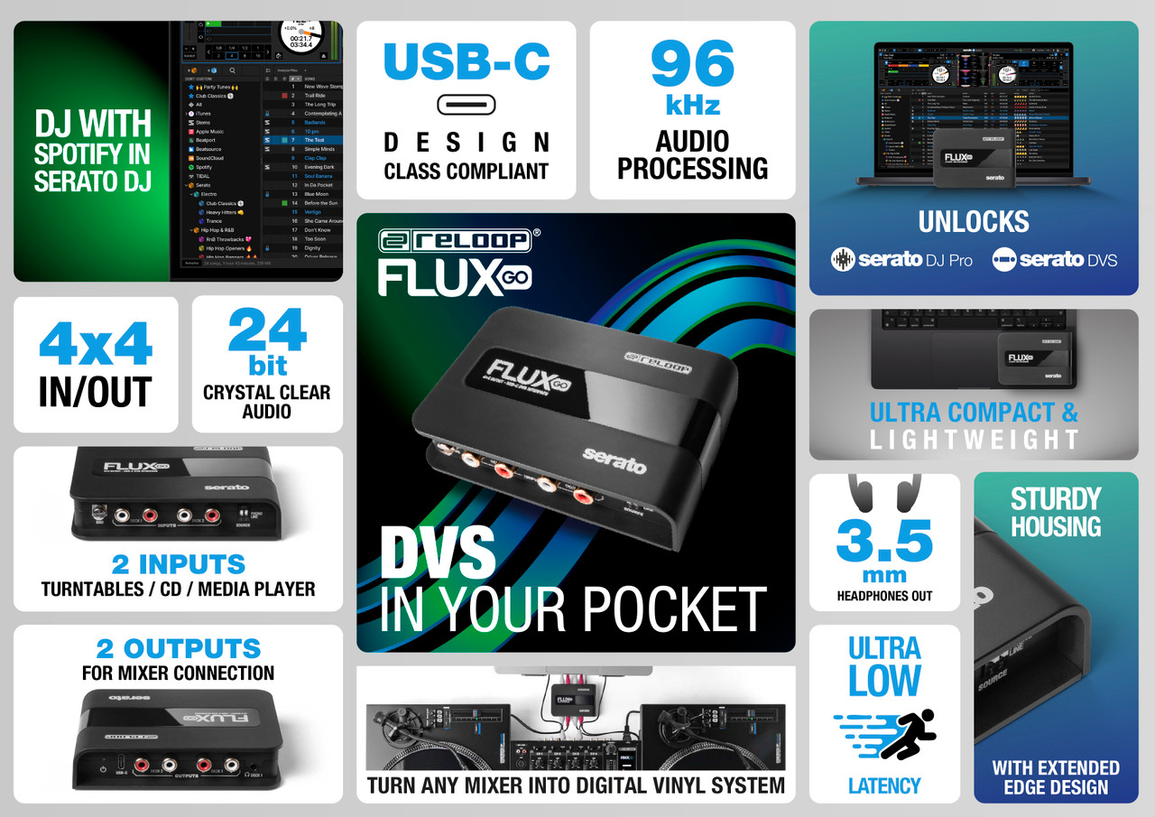 Reloop Flux Go audio interface