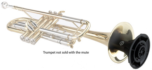 Trumpet mute to put on stand