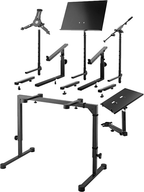 Spider Pro Keyboard Stand, black anodized - NLFX Professional