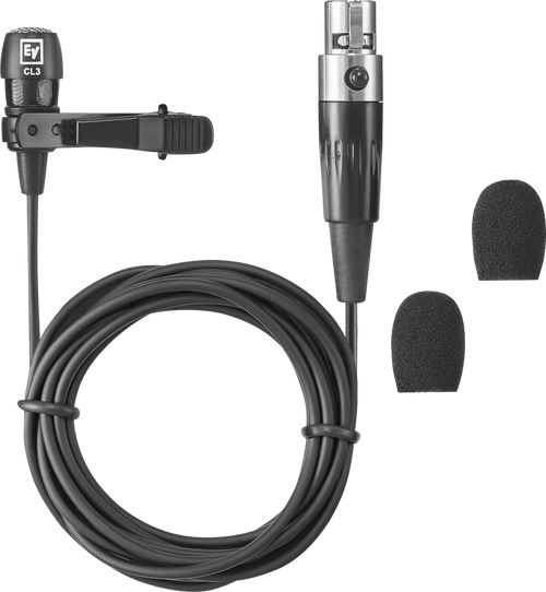 RE3-ACC-CL3 Cardioid lavalier mic with TA4F