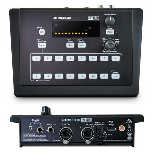 ME-500 16 Channel Personal Mixer