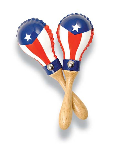 MINI RAWHIDE MARACAS PRFLAG