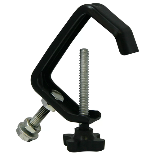 Standard-Duty Lighting Mini C-Clamp in Black
