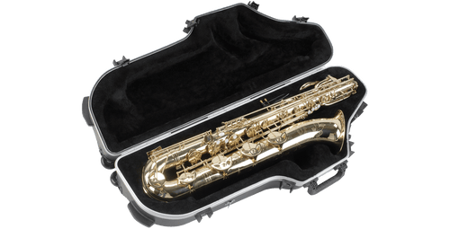 Contoured Pro Baritone Sax Case with Wheels
