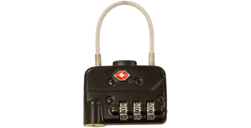 TSA Combination Cable Padlocks