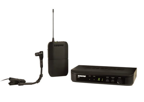 BLX14/B98 Wireless Instrument System with Beta 98H/C Clip-on Gooseneck Microphone