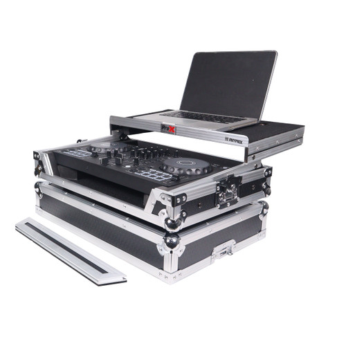 ATA Flight Road Case For Pioneer DDJ-FLX4 DDJ-400 DDJ-SB3 DJ Controller with Laptop Shelf