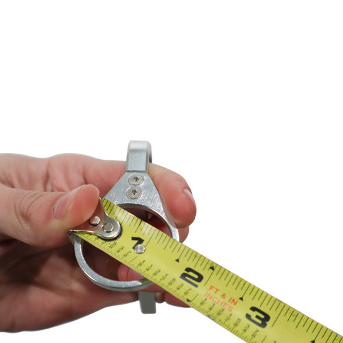 GRIPMATE Hand-Gripped Slotted Microphone Knuckle Holder for Enhanced Performance