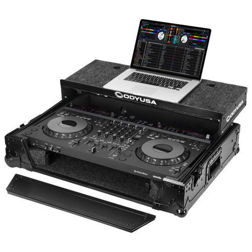 Odyssey AlphaTheta DDJ-GRV6 Case in Black with 1U Rack Space and