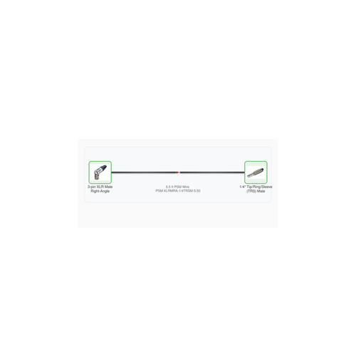 Cable Diagram - PSM-XLRMRA-1/4TRSM-5.50--20251022-012653
