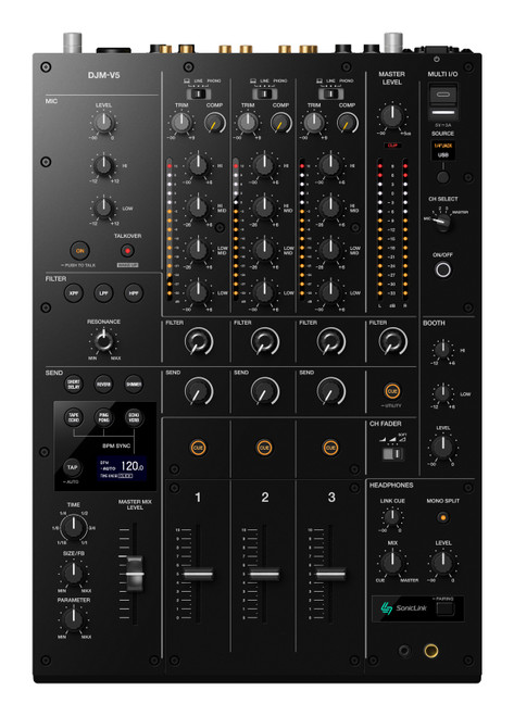 AlphaTheta DJM-V5 3-Channel Mixer 