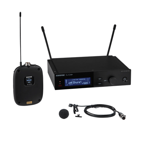 SLXD14+/93 Digital Wireless Bodypack System with WL93 Omnidirectional Lavalier Microphone