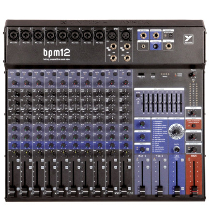 BPM12  12-Channel Battery-Powered Mixer with USB