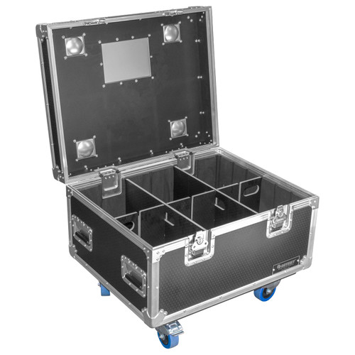Odyssey Professional 30″ x 24″ x 22″ Black Hex Board Utility Tour Trunk Case with Caster Wheels