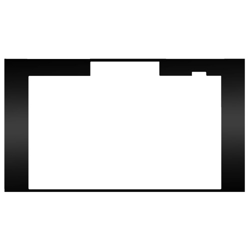 Denon DJ Prime 4 Odyssey DJ Podium Faceplate and Foam in Black