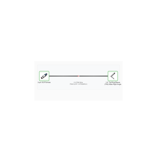 Cable Diagram - PSM-XLRF-1/4TRSMRA-5--20260729-151213
