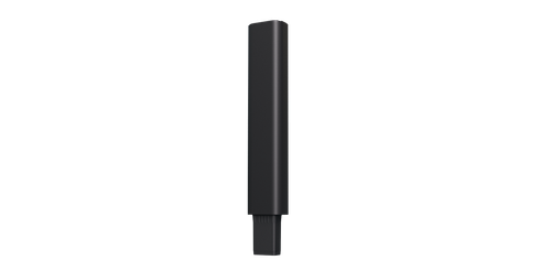 14-inch K Column system extension pole - Black