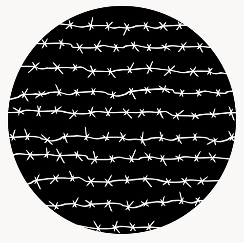 Apollo Barbed Wire Metal Gobo