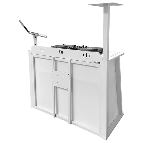 Odyssey Metal Werks DJ Booth with TV Mounting Bracket