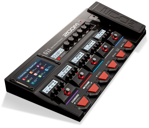 THE ZOOM G11 Multi-Effects Processor for Guitarists