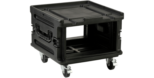 Roto Molded Rack Expansion Case With Wheels