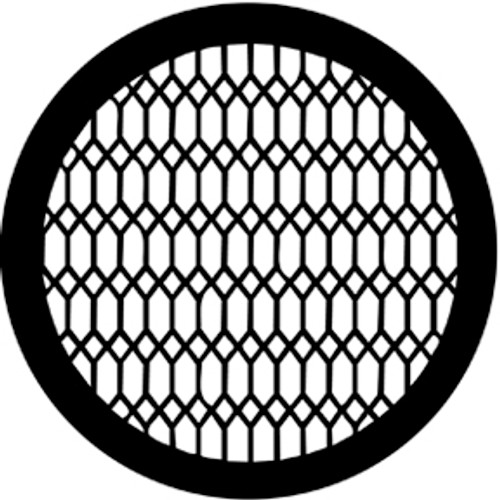 Rosco Diamond Lattice Steel Gobo 77597