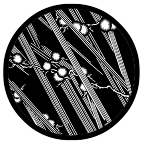 Rosco Bamboo Flower Steel Gobo 78534
