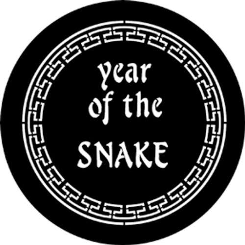 Rosco Year of The Snake Steel Gobo 77652K