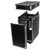 13U Top Slanted 16U Vertical Pro Combo Rack with Casters