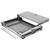 Universal Small / Medium Size DJ Controller Flight Case with Glide Platform