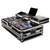 Universal 10″ Format DJ Mixer and Two Battle Position Turntables Flight Coffin Case with Full Glide Platform