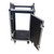 18U Vertical Rack Mount Flight Case with 10U Top for Mixer Combo Amp Rack with Caster Wheels