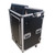 18U Vertical Rack Mount Flight Case with 10U Top for Mixer Combo Amp Rack with Caster Wheels