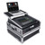2U Rack Front and 10U Top Mixer Mobile DJ Combo ATA Flight Style Case with Laptop Shelf