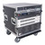 12U Vertical Amp Rack Mount Flight Case with Caster Wheels