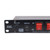 10 Way Edison AC Power 1U Rack Mountable Power Strip 15A Breaker On Off LED Toggle Switches