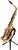 Jazz alto saxophone stand - sax on stand
