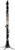 Clarinet Stand - clarinet on stand