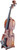 Violin/Ukulele Display Stand - rear view - violin on the stand