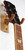 Guitar Wall Mount – Wood Base - Guitar on mount