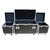 Package of 3 Utility ATA Flight Travel Storage Road Case – Includes 1-Large and 2-Half Size with 4" Casters