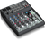 10 input mixer, FX send,  2 bus mixer, British EQ, optional battery operation, 3 band EQ,