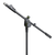 GR-GMS2322B Microphone Stand with Round Base and 2-Point Adjustment Telescoping Boom